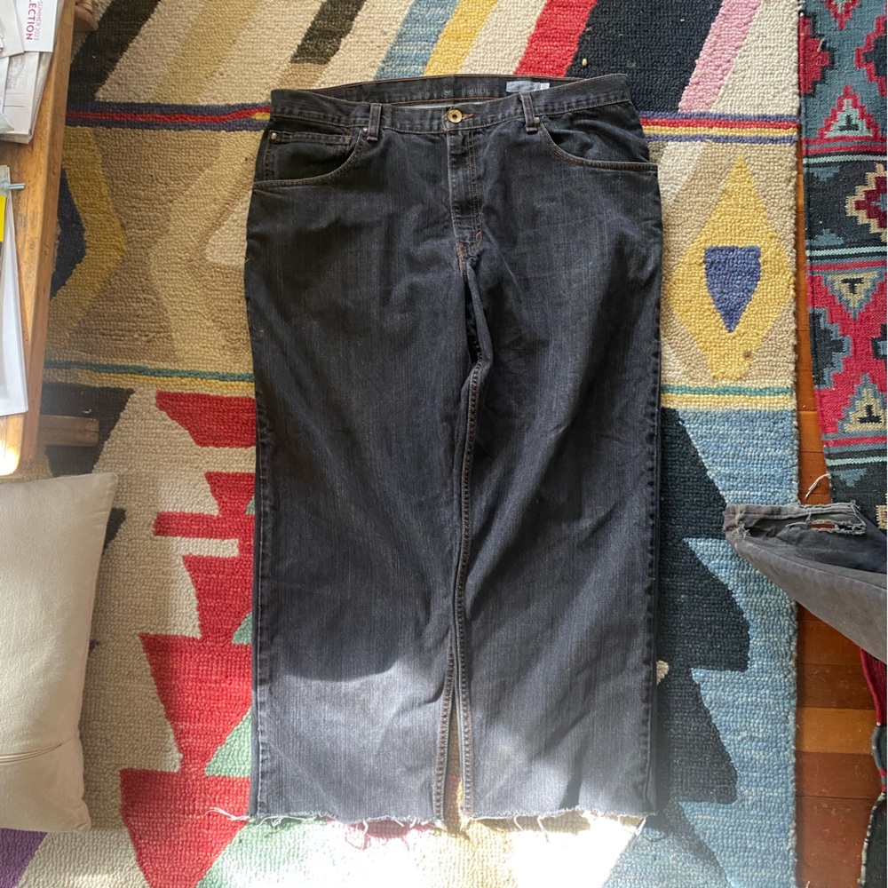 Vintage baggy Silvertab jeans.